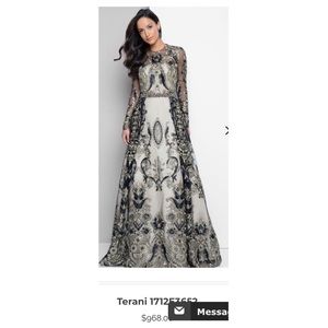 Terani Formal Sequined Ballgown Style Dress